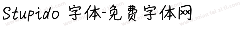 Stupido 字体字体转换
